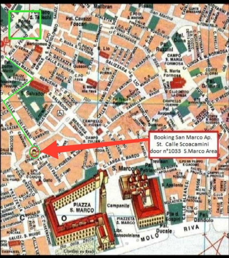 Booking San Marco Apartment Venedig Exteriör bild